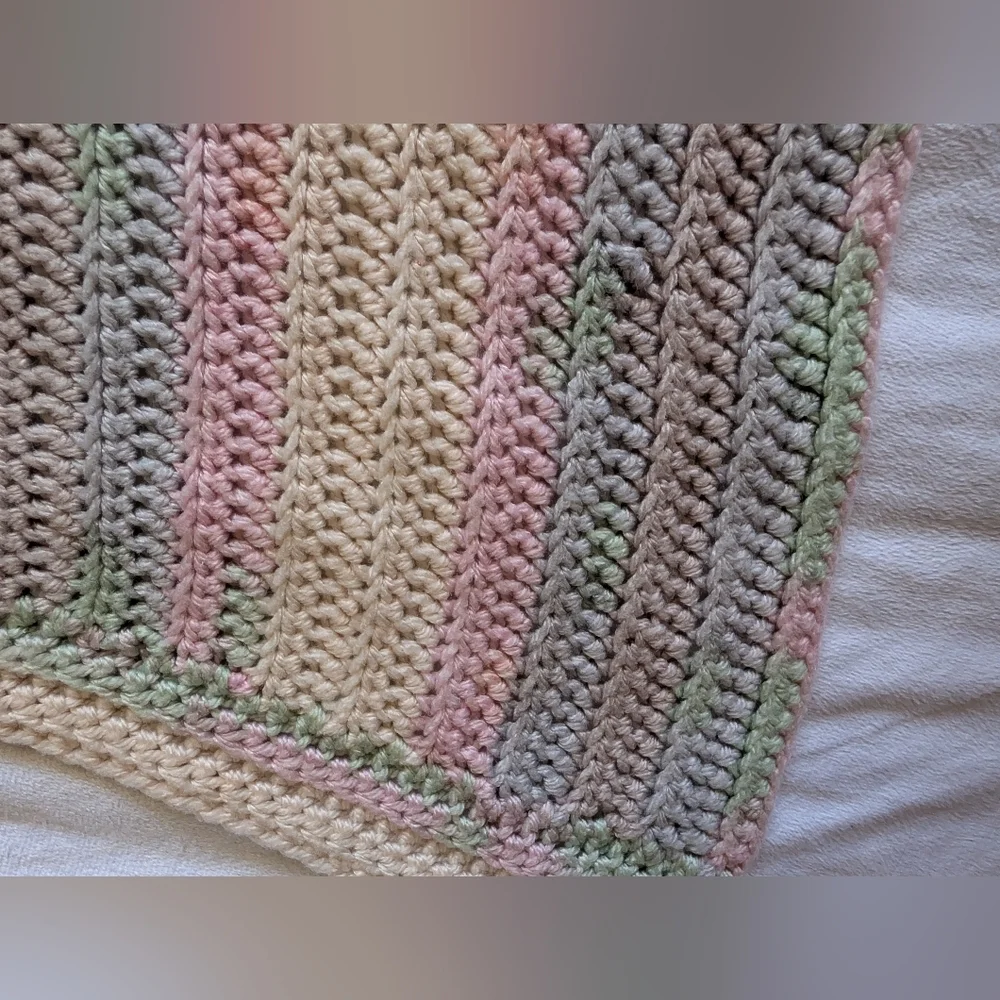Handmade Crochet Baby Blanket